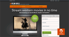 Desktop Screenshot of filmbull.com